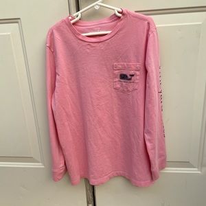 Vineyard Vines, Pink, Long Sleeve, Shirts, Size S
